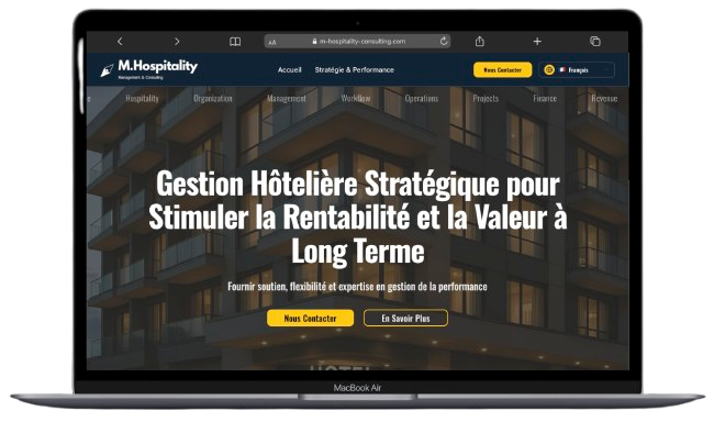 M. Hospitality Consulting version desktop